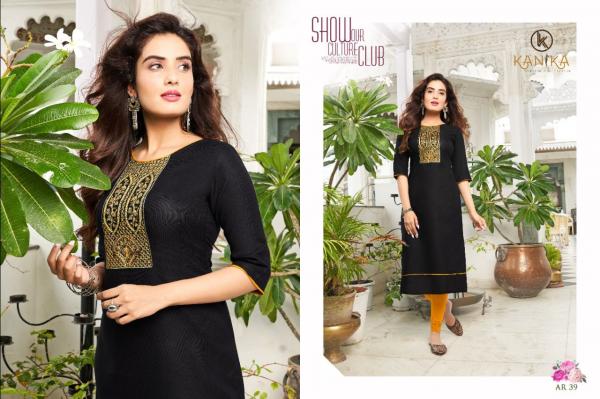 Kanika Anuroop 5 Fancy Silk Embroidery Kurti 